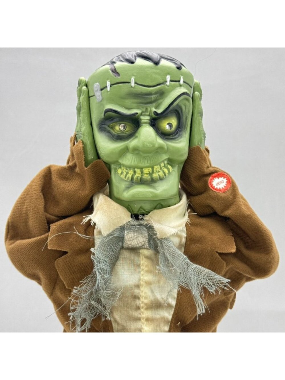2008 Magic Power Heads Up Frankie 17" Animated Frankenstein Halloween Works - Picture 16 of 17